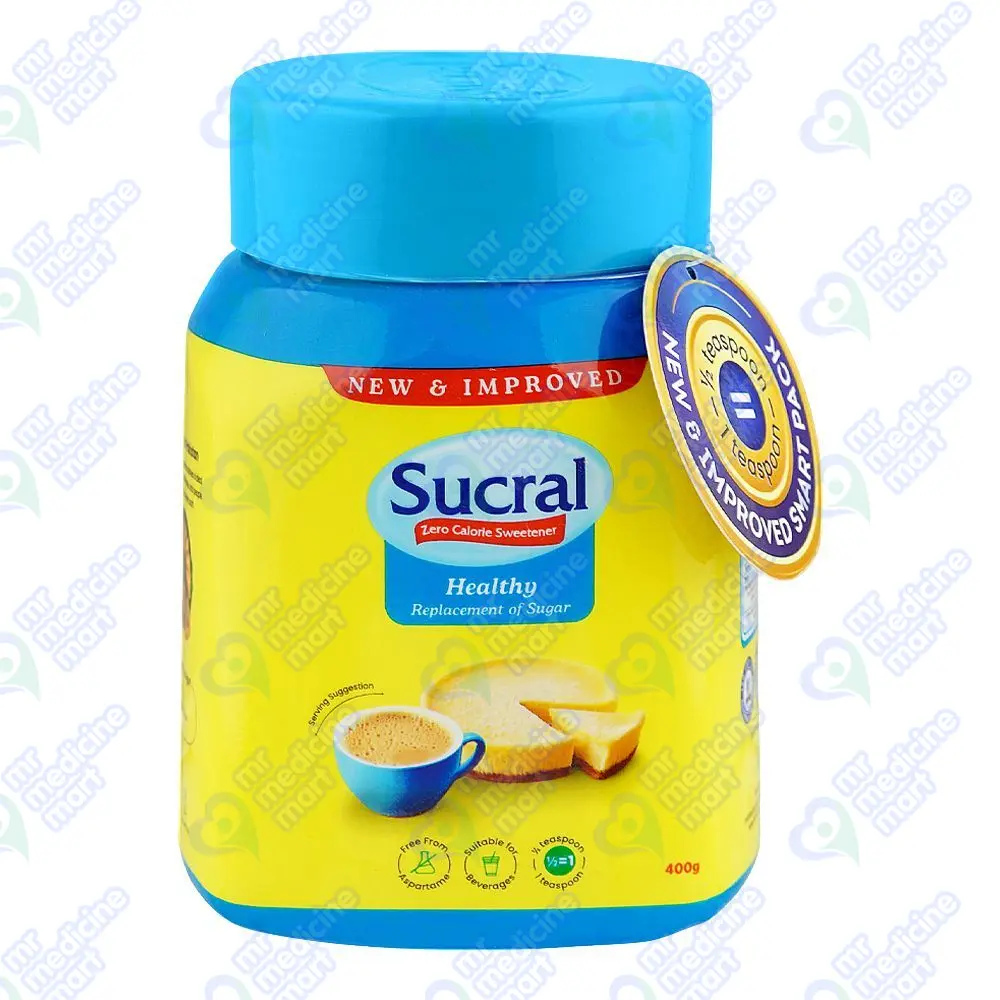Sucral Zero Calorie Sweetener Jar 400g